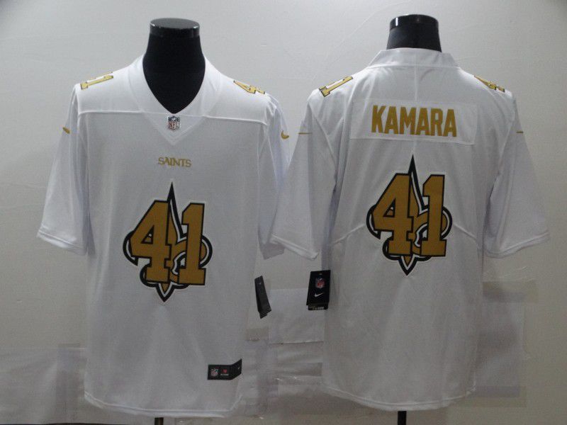 Men New Orleans Saints #41 Kamara White shadow 2020 NFL Nike Jerseys->women mlb jersey->Women Jersey